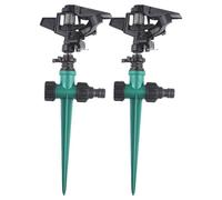 Sistemi rotanti automatici dello spruzzatore del giardino per i prati e la pianta con la copertura di 360 gradi e gli angoli regolabili dello spruzzatore