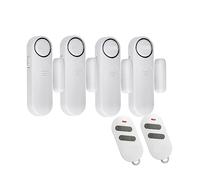 Sistemi Sicurezza Casa Allarme sensore magnetico for porte e finestre senza fili 120dB Antifurto Rilevatori di telecomando da 300 piedi allarme sicurezza domestica(Alarm Kit 8)