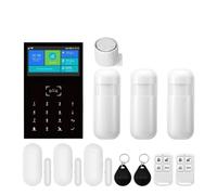 Sistemi Sicurezza Casa Di Allarme For Casa Intelligente Tuya Adatto For Interno Familiare Sicurezza Remoto For Telefono WiFi(C)