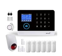 Sistemi Sicurezza Casa Di Allarme GSM Tuya Sicurezza Domestica Wireless Con Rilevatore Telecamera IP WiFi Scheda RFID Disinserimento Braccio(F..)