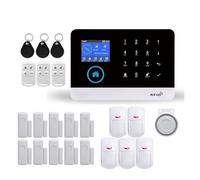 Sistemi Sicurezza Casa Di Allarme Sicurezza Domestica WIFI 4G Con Sensore Movimento For Animali Domestici Sirena Stroboscopica Interna Antifurto For APP TUYA Smart Life(J)