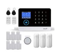 Sistemi Sicurezza Casa Di Allarme Sicurezza Domestica Wireless WIFI 4G For L'APP Tuya Smartlife Con Rilevatore Sensori Movimento For Animali Domestici(D)