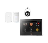 Sistemi Sicurezza Casa Kit antifurto wireless da 7 pollici WiFi 4G di allarme sicurezza domestica intelligente Sirena integrata con sensore for porta finestra(Set-B 2-4Kit)