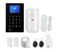 Sistemi Sicurezza Casa Smart Home WIFI GSM Di Allarme Sicurezza Rilevatore Movimento Antifurto Wireless Sensore For Porte E Finestre Telecamera IP(B)