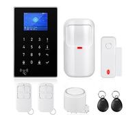 Sistemi Sicurezza Casa Smart Home WIFI GSM Di Allarme Sicurezza Rilevatore Movimento Antifurto Wireless Sensore For Porte E Finestre Telecamera IP(G)