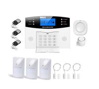 Sistemi Sicurezza Casa Tuya Wifi Di Allarme GSM Sicurezza Domestica Wireless Controllo Remoto Quadrante Automatico Sensore Porta PIR Sirena(Kit M)