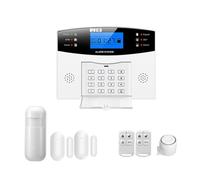 Sistemi Sicurezza Casa Tuya WiFi Home Security Smart Alarm System Kit Antifurto APP Mobile Controllo Remoto Con Rilevatore(D)