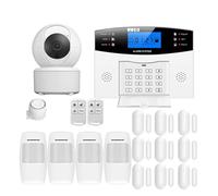 Sistemi Sicurezza Casa Tuya WiFi Home Security Smart Alarm System Kit Antifurto APP Mobile Controllo Remoto Con Rilevatore(H)
