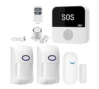 Sistemi Sicurezza Casa Wireless WiFi Smart Home Automation di allarme Kit protezione sicurezza con sensore antifurto(KIt C)