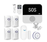 Sistemi Sicurezza Casa Wireless WiFi Smart Home Automation di allarme Kit protezione sicurezza con sensore antifurto(KIt FG)