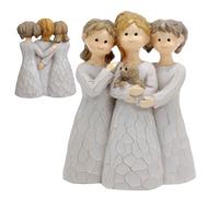 Sister Figure - Friend Figurine | Resin 3 Sisters Figurine, distintivo decorativo Accessories For Best Friend, Collezione Art Crafts Tabletop Sculpture For Centerpiece, Desk, Anniversaries