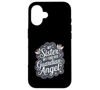 Sister My Forever Angelo custode Memorial Remembrance Custodia per iPhone 16