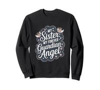 Sister My Forever Angelo Custode Memorial Remembrance Felpa