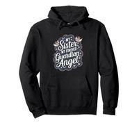 Sister My Forever Angelo Custode Memorial Remembrance Felpa con Cappuccio