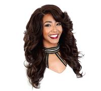 SISTER WIG Kunsthaarper cke, Diva Collection, vorgezupft, Teil Diva H Sista (MITTERNACHTSBLAU)