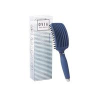 Sister Young OVIA - Spazzola professionale per capelli ventilata con setole di cinghiale per volume, lucentezza e capelli sani | Districazione e styling senza peli (blue)