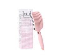 Sister Young OVIA - Spazzola professionale per capelli ventilata con setole di cinghiale per volume, lucentezza e capelli sani | Districazione e styling senza peli (Pink)