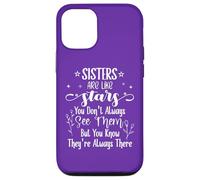 Sisters Are Like Stars You Don't Always See Them Best Sister Custodia per iPhone 12/12 Pro