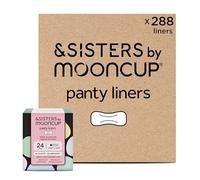 &SISTERS by Mooncup® Assorbenti per un Flusso Molto Leggero, 100% Cotone Biologico (Confezione da 24)