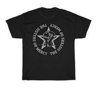 Sisters of Mercy Floodland Gothic Rock Shirt Funny Black Vintage Gift Men T-Shirt Black