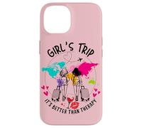 Sisters Weekend It's Better Than Therapy For Girls Trip 2025 Custodia per iPhone 14