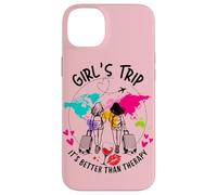 Sisters Weekend It's Better Than Therapy For Girls Trip 2025 Custodia per iPhone 14 Plus