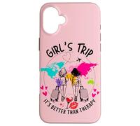 Sisters Weekend It's Better Than Therapy For Girls Trip 2025 Custodia per iPhone 16 Plus