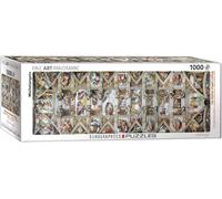 Sistina Cappella Soffitto Michelangelo 1000 Pezzi Puzzle 960mm x 320mm (Panzer)