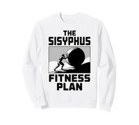 Sisyphus Philosophy Design per Uno Studente di filosofia Felpa