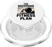 Sisyphus Philosophy Design per uno studente di filosofia PopSockets PopGrip per MagSafe