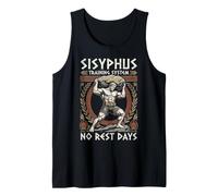 Sisyphus Training System No Rest Days Greek Mitologia Palestra Canotta
