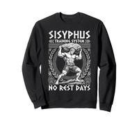 Sisyphus Training System No Rest Days Greek Mitologia Palestra Felpa