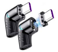 Sisyphy, adattatore magnetico USB C a 5 pin,connettore tipo C,supporto USB PD 120 W,trasferimento dati 480 Mbp/s,nessuna uscita video,compatibile per MacBook Pro/Air e per lo più dispositivi USBC.