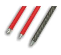 Sit confezione 6 aste per scovolo in polipropilene 100 cm per pulizia camino