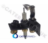 SIT Gas Bruciatore Pilota Assemblaggio 145 SERIES 2 Fiamme & Elettrodo SX Gomito