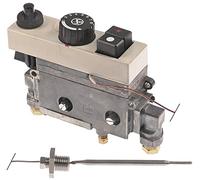 Sit Gas Termostato minisit 710 temperatura massima 200 °C adatto per Heide Brenner 60 - 200 °C Gas ingresso 3/8 'Gas uscita 3/8'