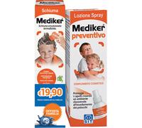 sit laboratorio farmac. srl Mediker schiuma + mediker preventivo spray bi pack