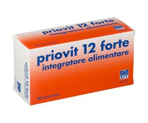 SIT Laboratorio Farmaceutico Integratore Priovit 12 Forte caramelle vitaminiche, 36 pezzi