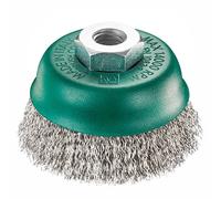 SIT T80 - Spazzola a Tazza per Smerigliatrice in Acciaio INOX - Ø80 - TECH
