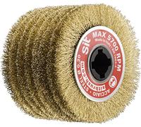Sit Tecnospazzole 1361 Spazzola per Levigatrice a Filo Ondulato in Acciaio, Fascia spazzolante 100 mm
