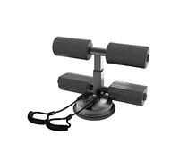 Sit up Assist Bar con forte ventosa assistente dispositivo Fitness Situp Aiuto Nero con corda