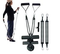 Sit Up Assistant, Core Trainer, 9.06x7.87 Inches Ab Exercise Equipment, Adjustable Foot Holder for Home Fitness Muscle Strength Workout Women Men Teens Adults Bodybuilding Routine