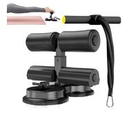Sit Up Bar Foot Holder - Double Sauct Cup ABS trainer, macchina da allenamento non slittamento | Asta regolabile per il pavimento del fitness | Attrezzature per l'allenamento nucleare robusto supporto
