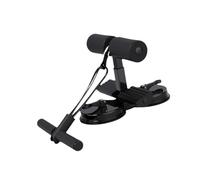 Sit up Bar supporto da pavimento 3 altezza regolabile Situp Bar per cosce ufficio casa nero 46 x 20 cm