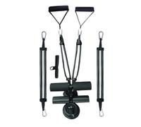 Sit Up Foot Holder, Abs Workout Bars, Core Trainer Tool, Adjustable Suction Base Compact Portable Design for Home Gym Equipment Teens Women Men Girls Youth, 9.06x7.87 Inches
