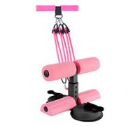 Sit Up Foot Holder, Adjustable Suction Cup Abs Trainer, Compact Core Exercise Equipment for Situps Assistance Youth Teens Women Girls Boys Home Fitness Strength Training