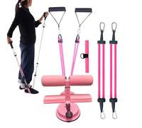 Sit Up Foot Holder, Suction Cup Abs Trainer, Adjustable Core Exercise Assistant Equipment for Situps, Home Fitness Gear for Youth, Teens, Women, Girls, Boys, Daily Workout