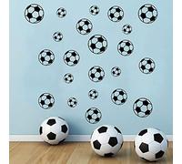 SITAKE 43 Adesivi da Calcio per Bambini con Pallone da Calcio per la Stanza dei Bambini, Adesivi da Parete in Vinile, Adesivi Fai da Te per la Camera dei Bambini, la Camera dei Giochi