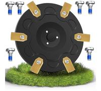 Sitbfoam 6 dischi compatibili con rasaerba robot Segway Navimow i105E, i108E e i110n - Tagliaerba Segway Navimow in plastica rinforzata con fibra di vetro per 6 lame