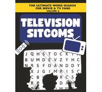 Sitcom Word Search: A Nostalgic Puzzle Book Featuring Classic and Modern TV Comedy Favorites | 8.5x11, 112 pages | 50+ Puzzles